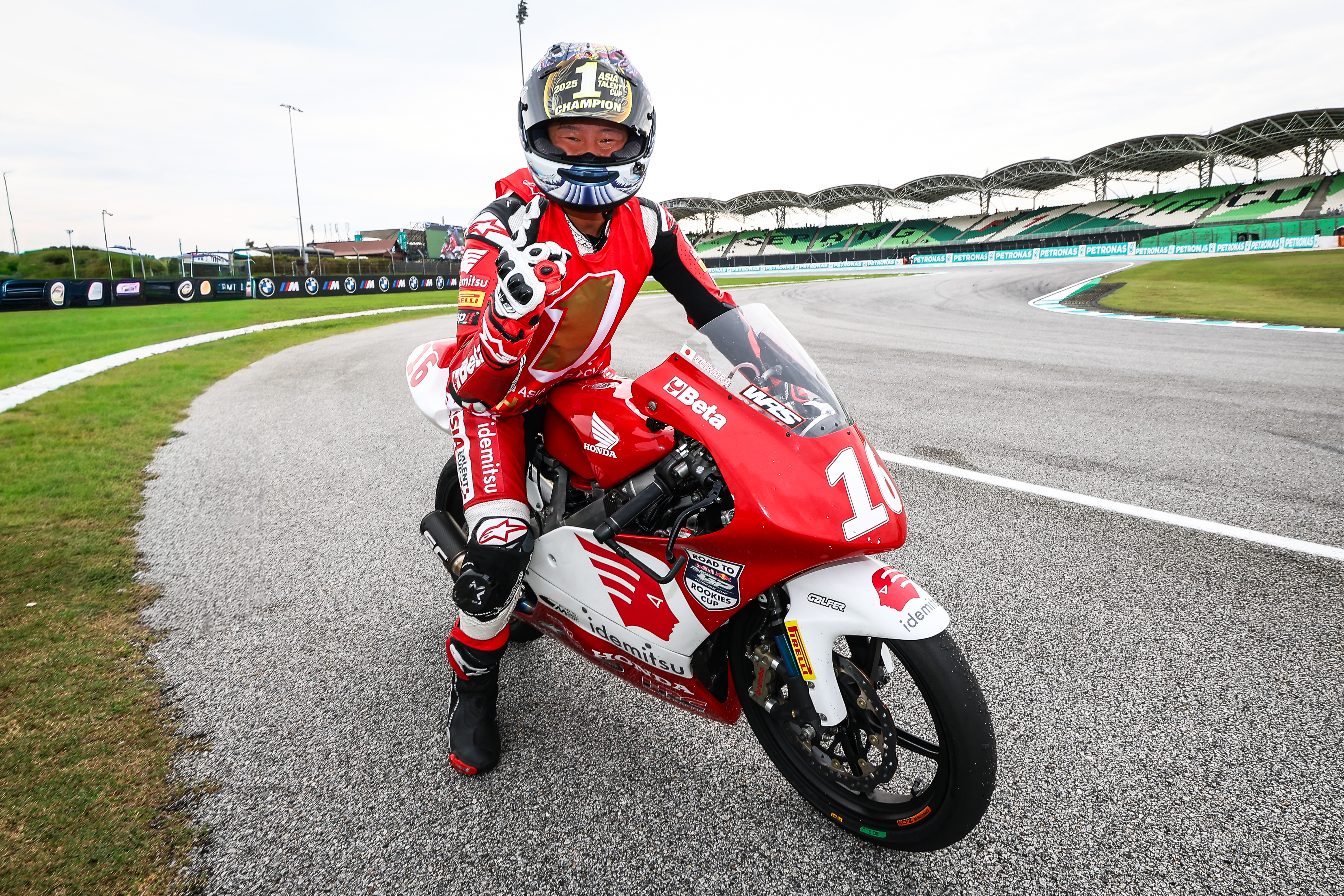 Ryota Ogiwara ATC 2025 Champion Race 1 | Round 6 Sepang | 2025 Idemitsu Asia Talent Cup